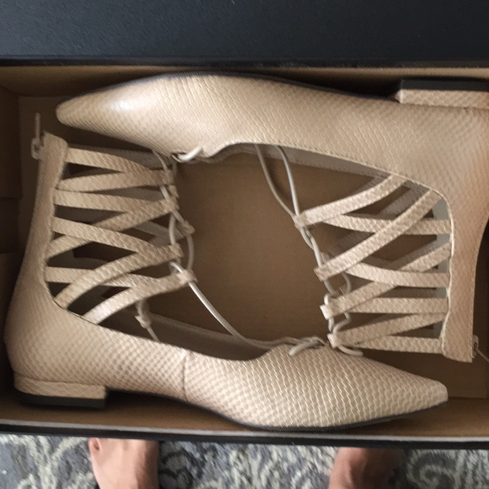 Dollhouse flats with straps